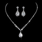 Zircon Water Drop Necklace - Viexta