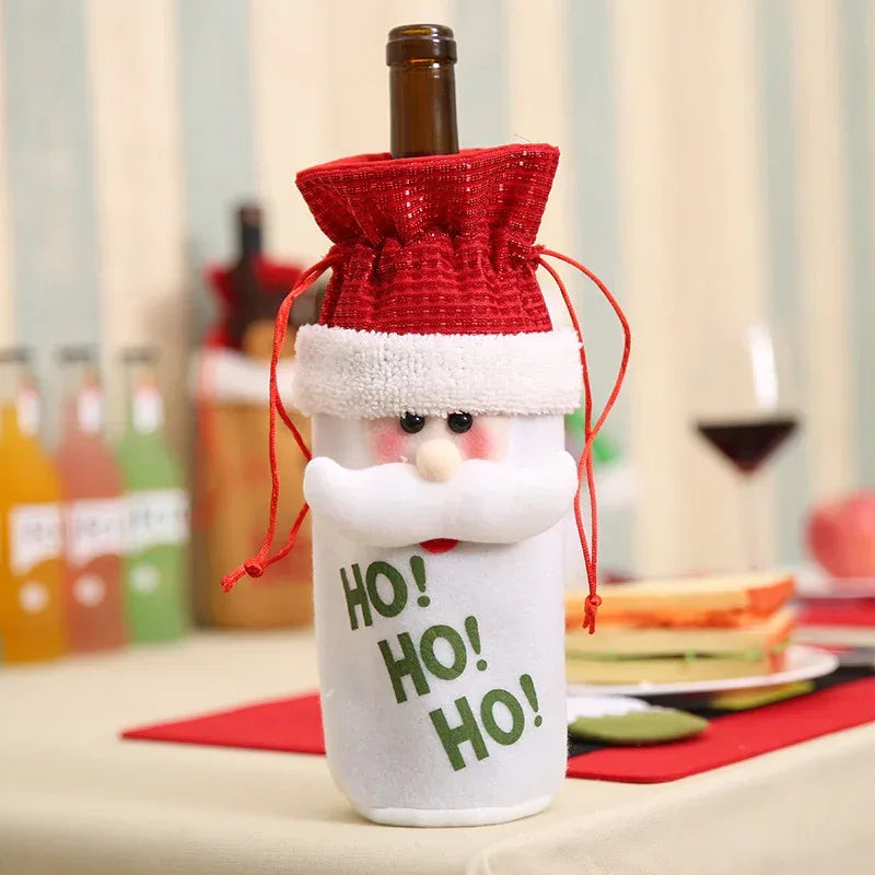 christmas-decorations-christmas-wine-bottle-socks - Viexta