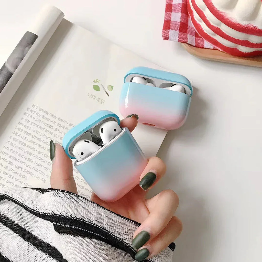 Gradient hard shell airpods pro protective cover - Viexta