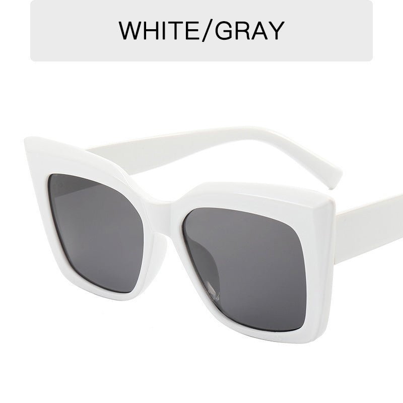 Women's Fashion Large Frame Cat Eye Sunglasses