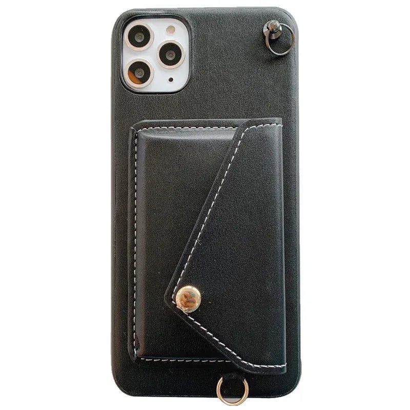 Leather Crossbody IPhone Case - Viexta