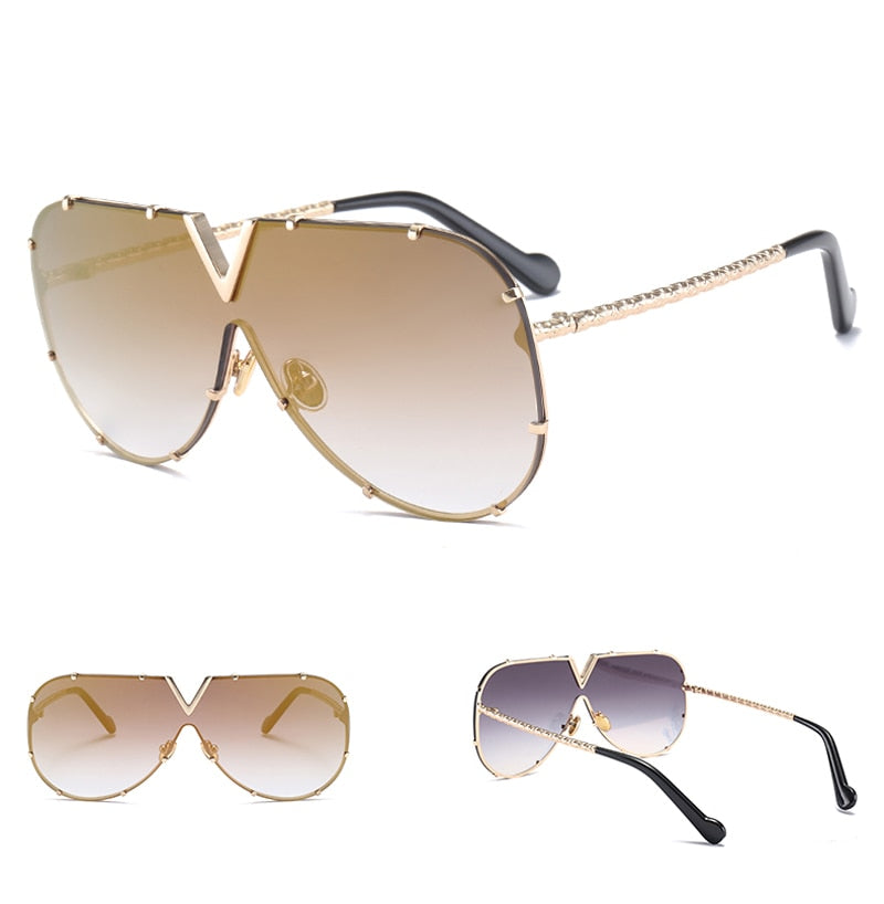 Rivet personality glasses