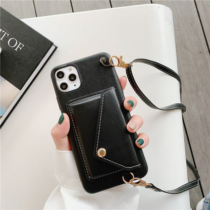 Leather Crossbody IPhone Case