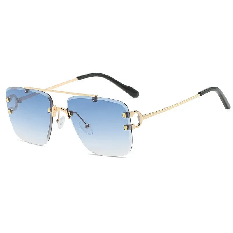 Fashion Simple Retro Square Sunglasses - Viexta