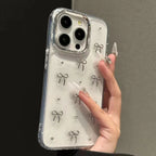 Epoxy Pearl Bow iPhone Case - Viexta