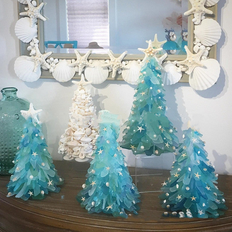 diy-christmas-decoration-blue-christmas-tree-glass-creative-unique-decoration
