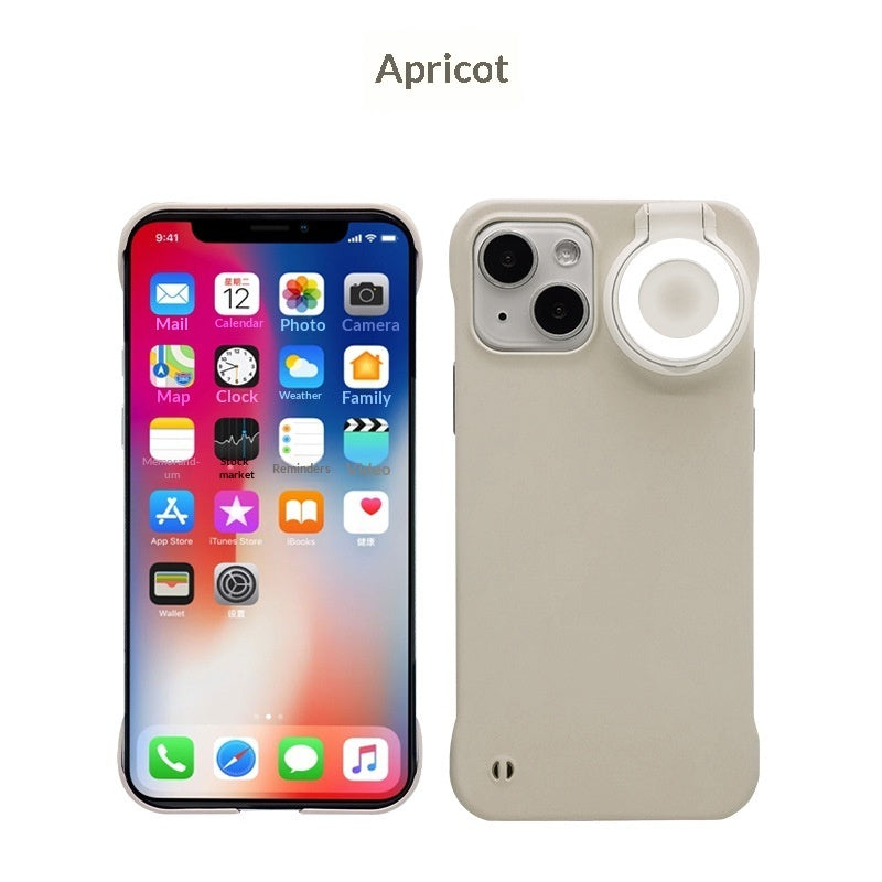 Fill-light iPhone Case with Selfie Beauty LED Halo