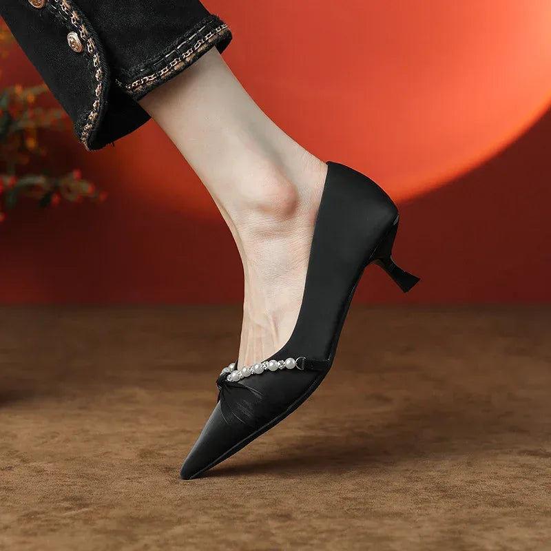elegant-satin-high-heels-for-women - Viexta