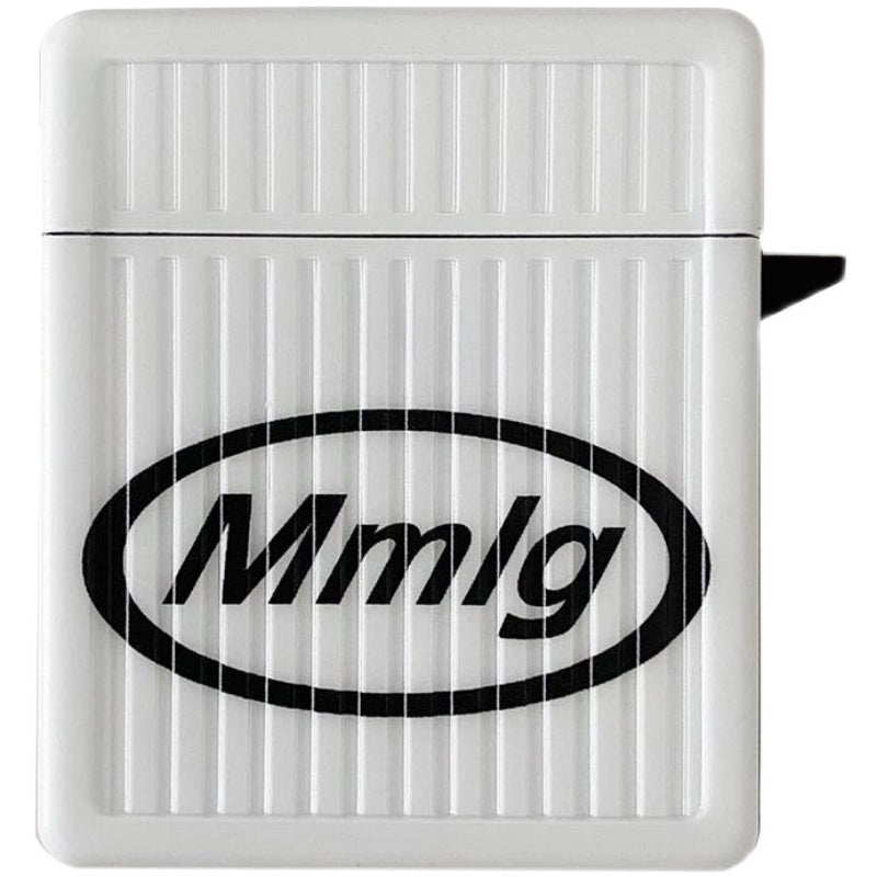 Retro Korean black and white AirPods headphone case