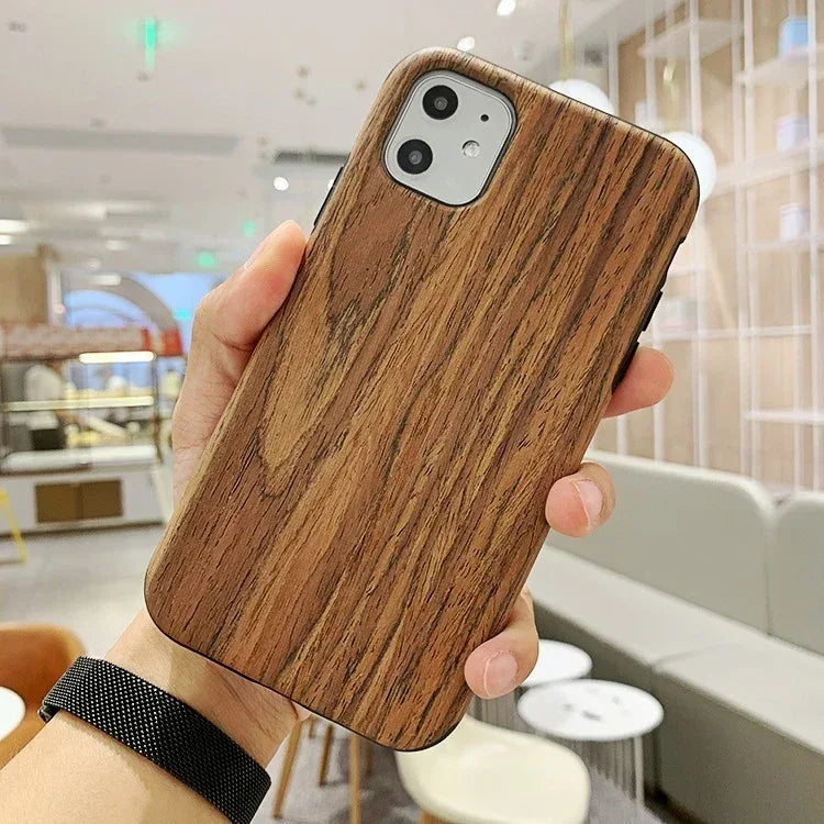 Wooden pattern iPhone case - Viexta