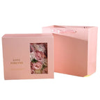 Valentine's Day Birthday Flip Love Letter Flower Box Soap Flower Suit Gift Box - Viexta