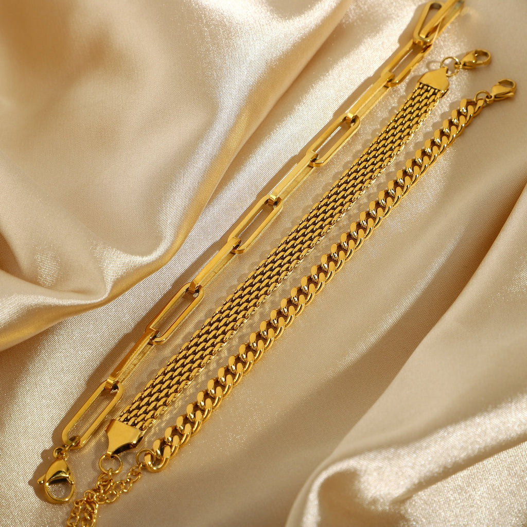 Stainless Steel Cuba Bracelet