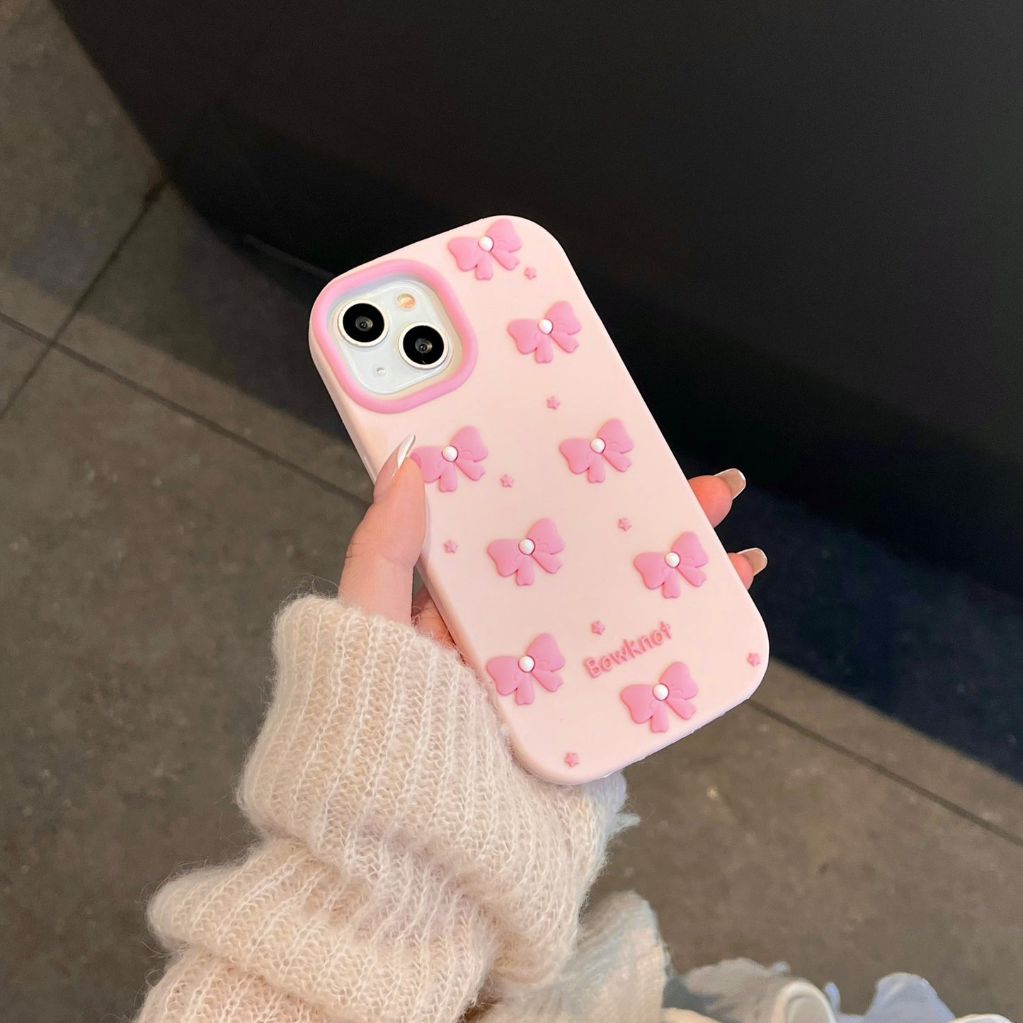 Silicone Bow iPhone Case