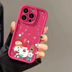 cute-santa-claus-iphone-frosted-case - Viexta