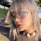 Technology Metal Sunglasses - Viexta