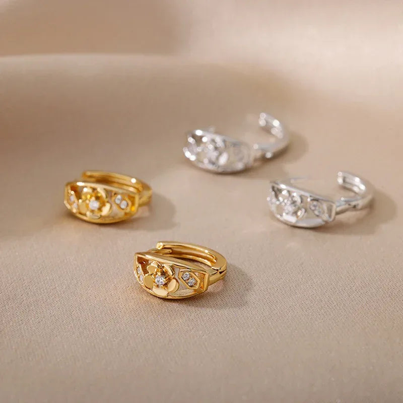 C- Shaped Hoops - Viexta