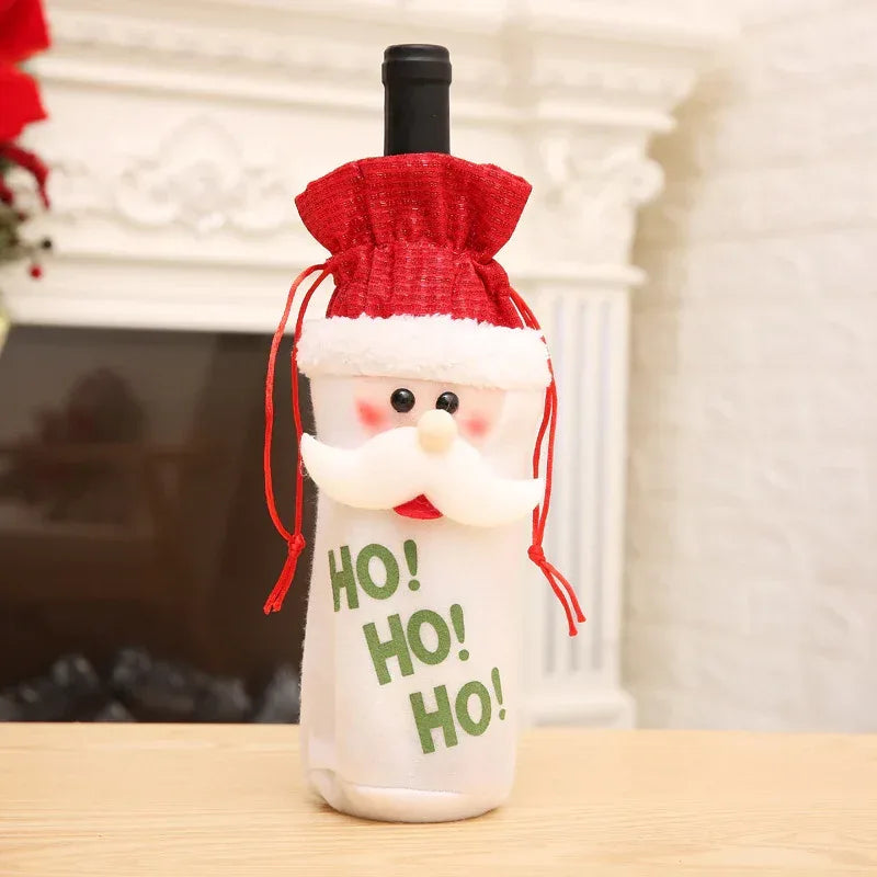 christmas-decorations-christmas-wine-bottle-socks - Viexta