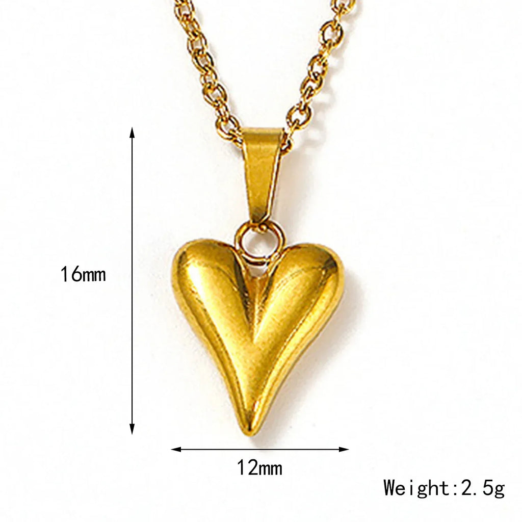 Extravagant Love Heart Women's Necklace - Viexta