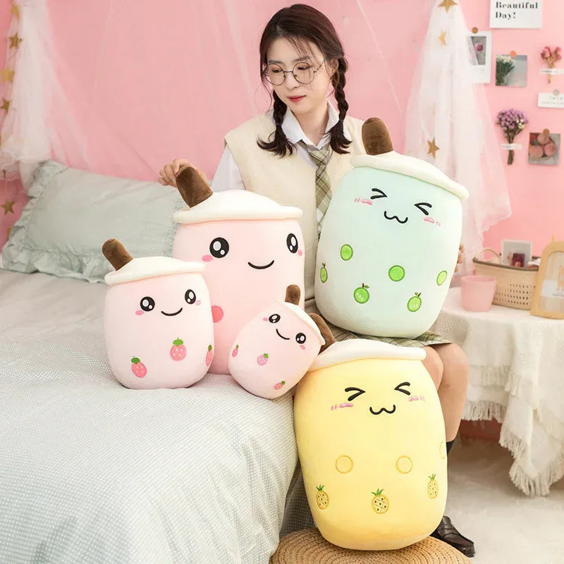 Pearl Milk Tea Pillow Plush Toy - Viexta