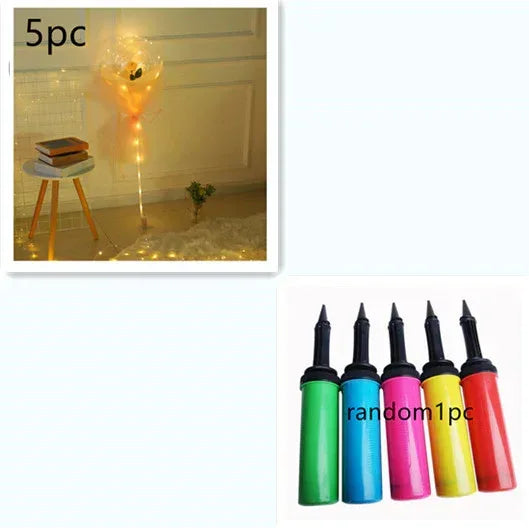 LED Luminous Balloon Rose Bouquet - Viexta