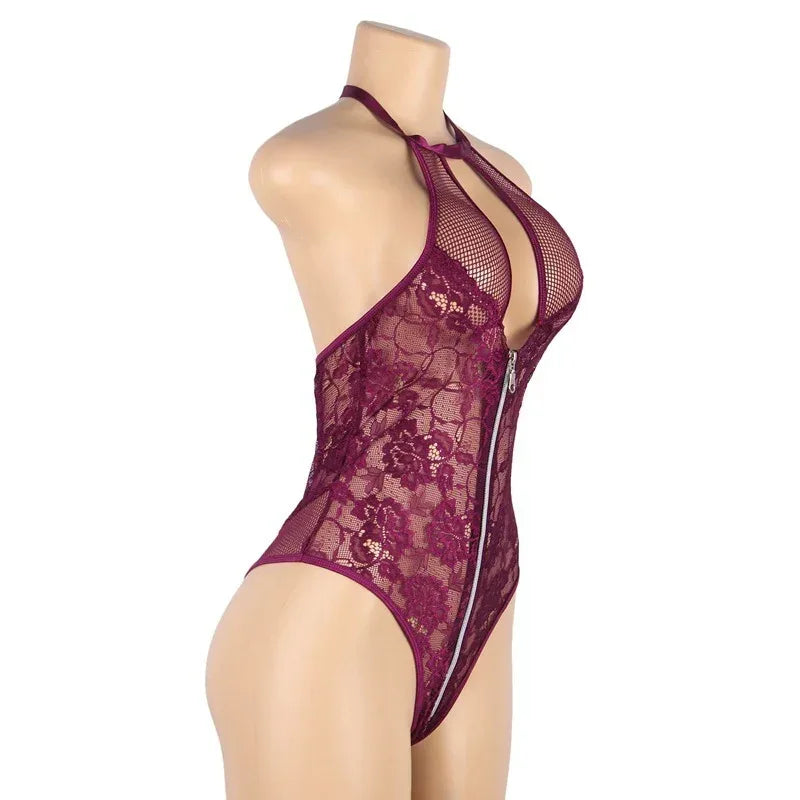 sexy-lingerie-female-womens-jumpsuit - Viexta