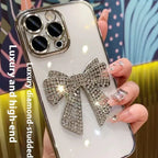 Lens Protector Diamond Bow iPhone Case - Viexta
