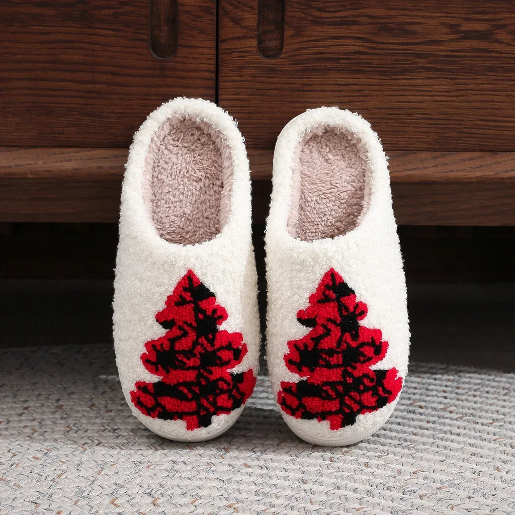 Christmas Tree Home Slippers - Viexta