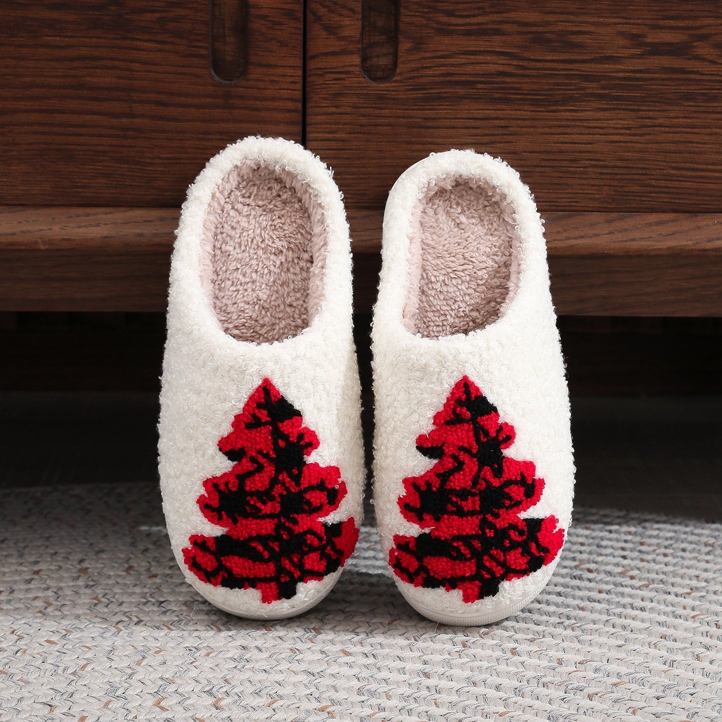 Christmas Tree Home Slippers