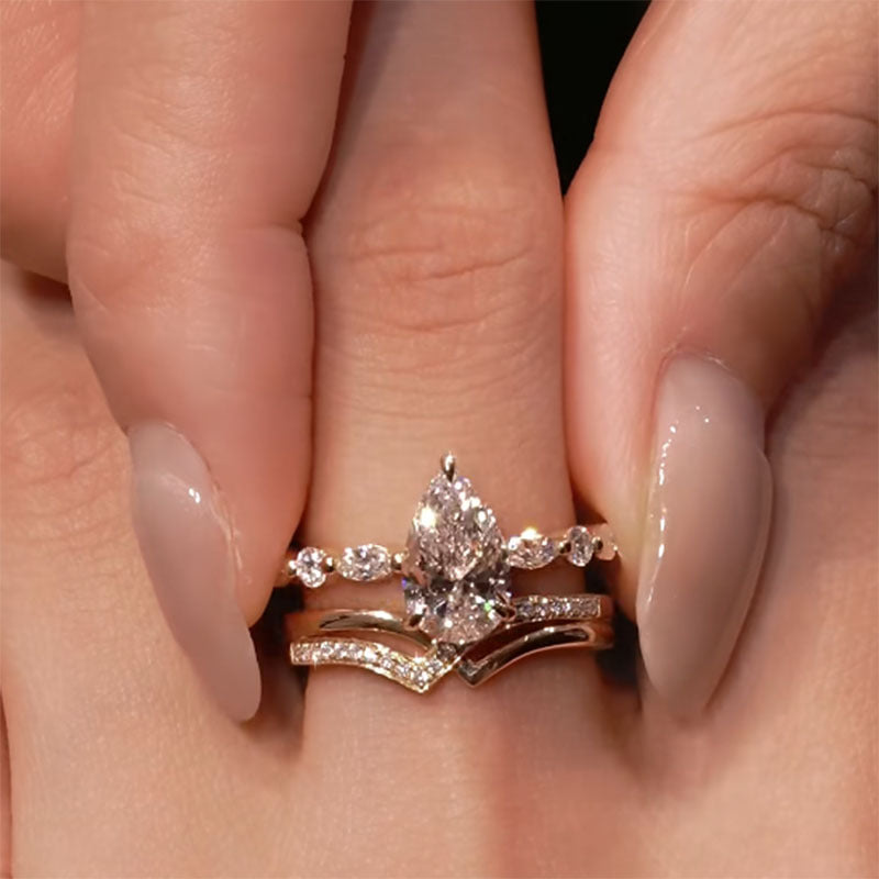 American-style Bold High-end Ring