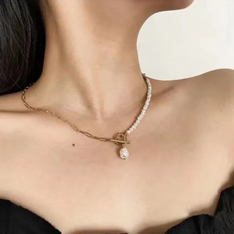Pearl Love Multi-layer Necklace - Viexta