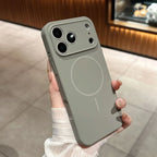 Fine Circle Magnetic iPhone Case Liquid Silicone - Viexta