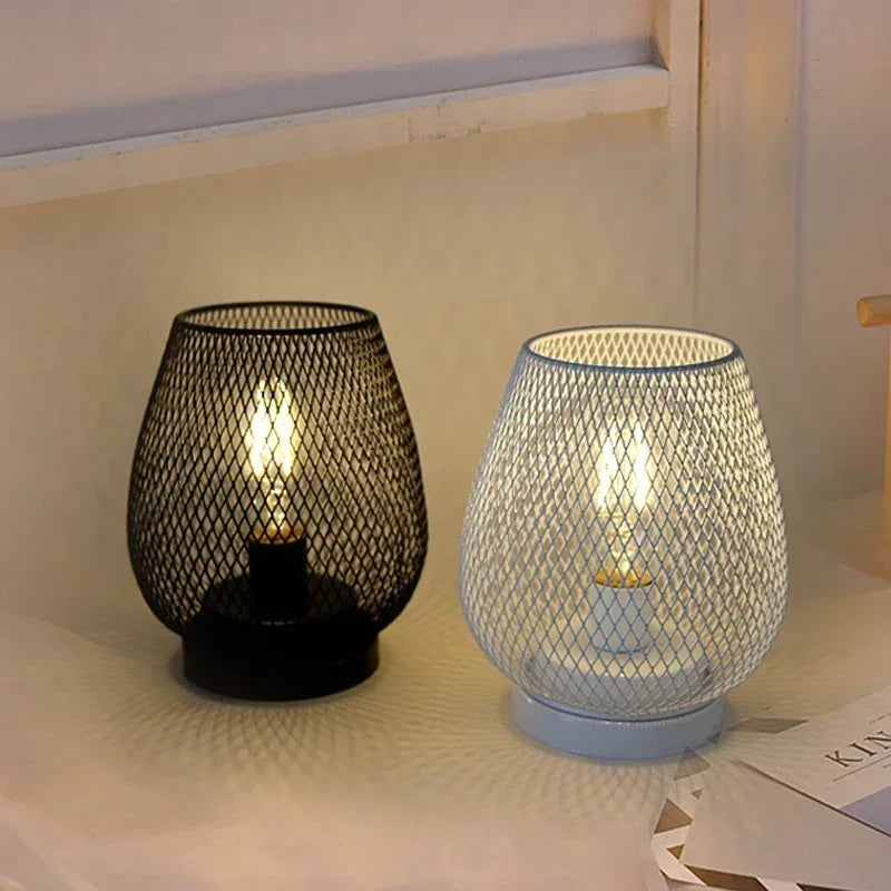 Iron Art Table Lamp - Viexta