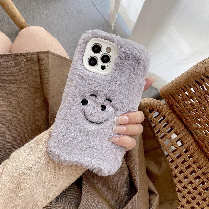 Plush Embroidered iPhone Case - Viexta