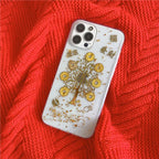 Phone Shell Transparent Glue Drip iPhone case - Viexta