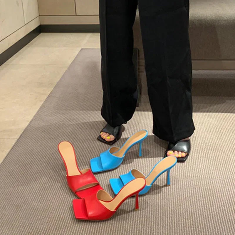 Fashion versatile stiletto heels - Viexta
