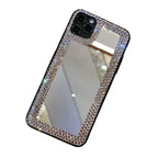 Rhinestone-encrusted Silicone Drop-resistant iPhone Case - Viexta