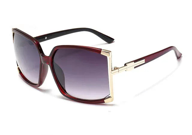 Large Frame Square Sunglasses - Viexta