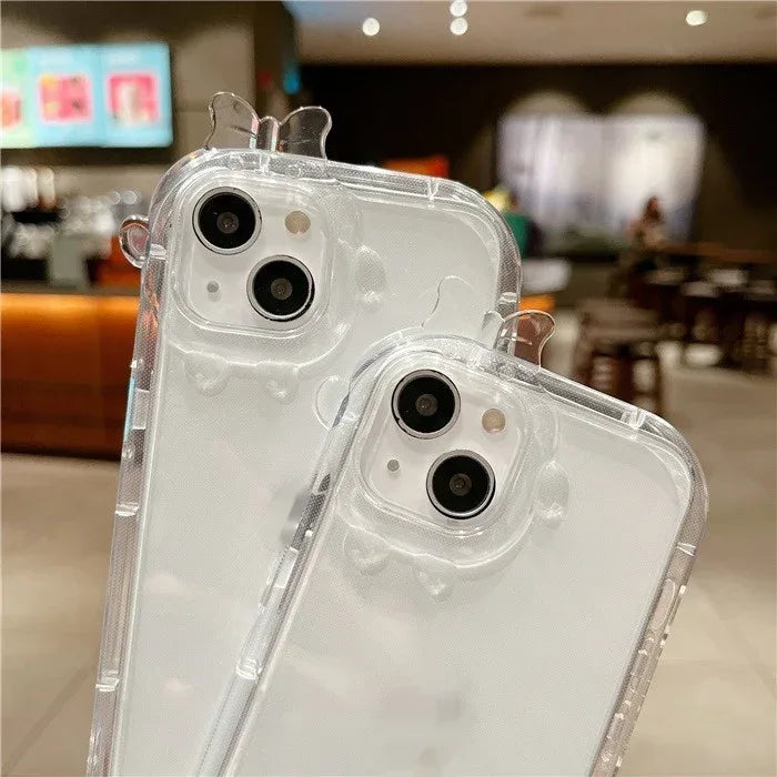 small-monster-transparent-iphone-case - Viexta