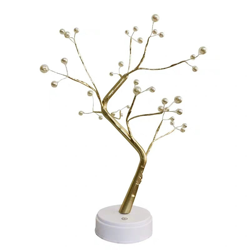 Led Copper Wire Tree Light