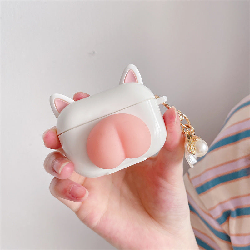 Kawaii Press Butt Stress Relieve Airpods Case