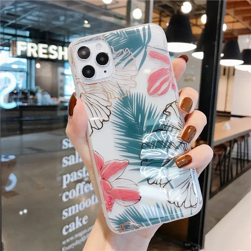Flower iPhone case - Viexta