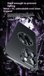 Spring Fastener Metal Frame iPhone Case - Viexta