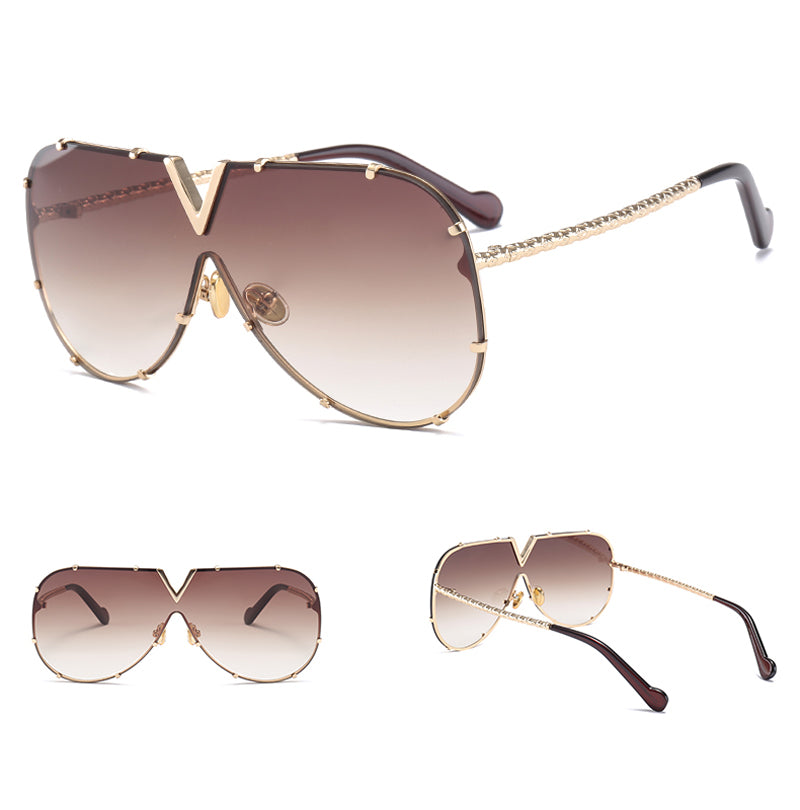 Rivet personality glasses