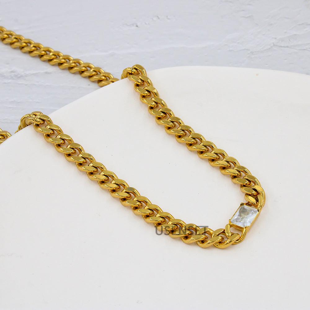 Stainless Steel Cuban Link Chain