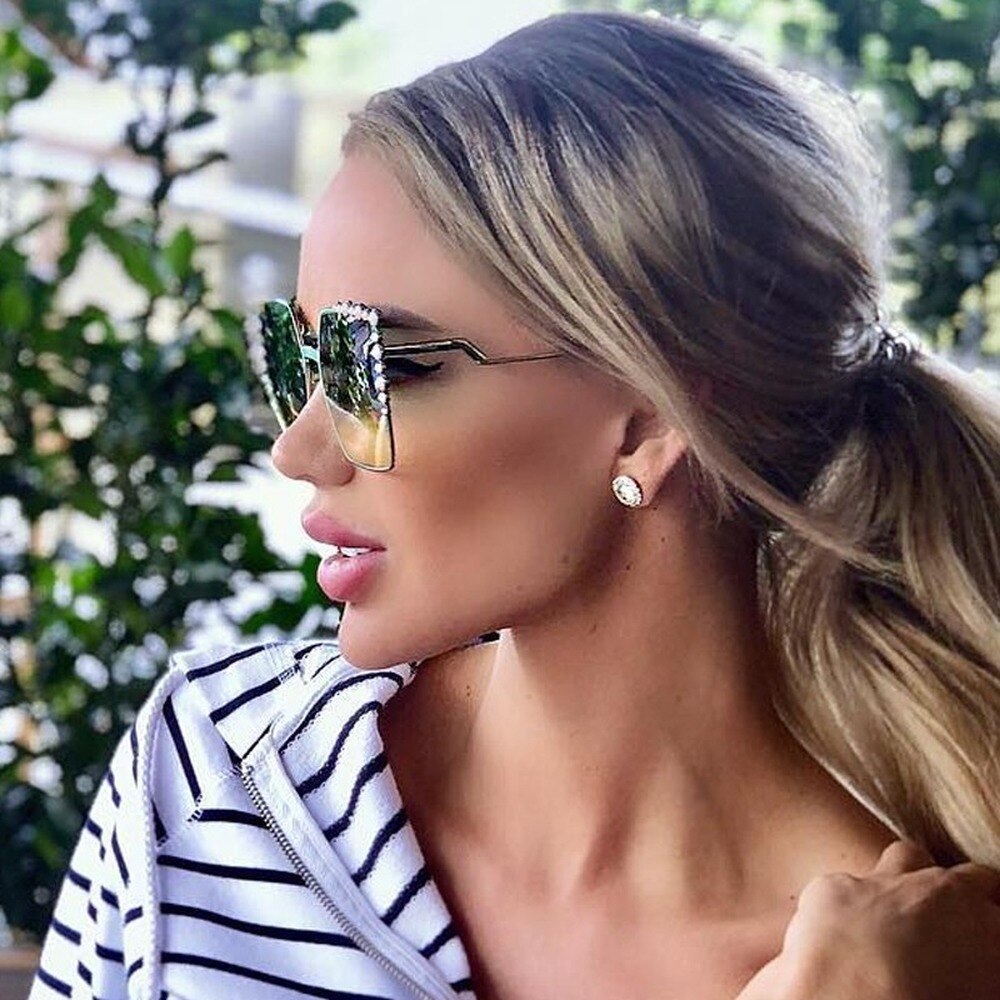 Oversized Square Sun Glasses