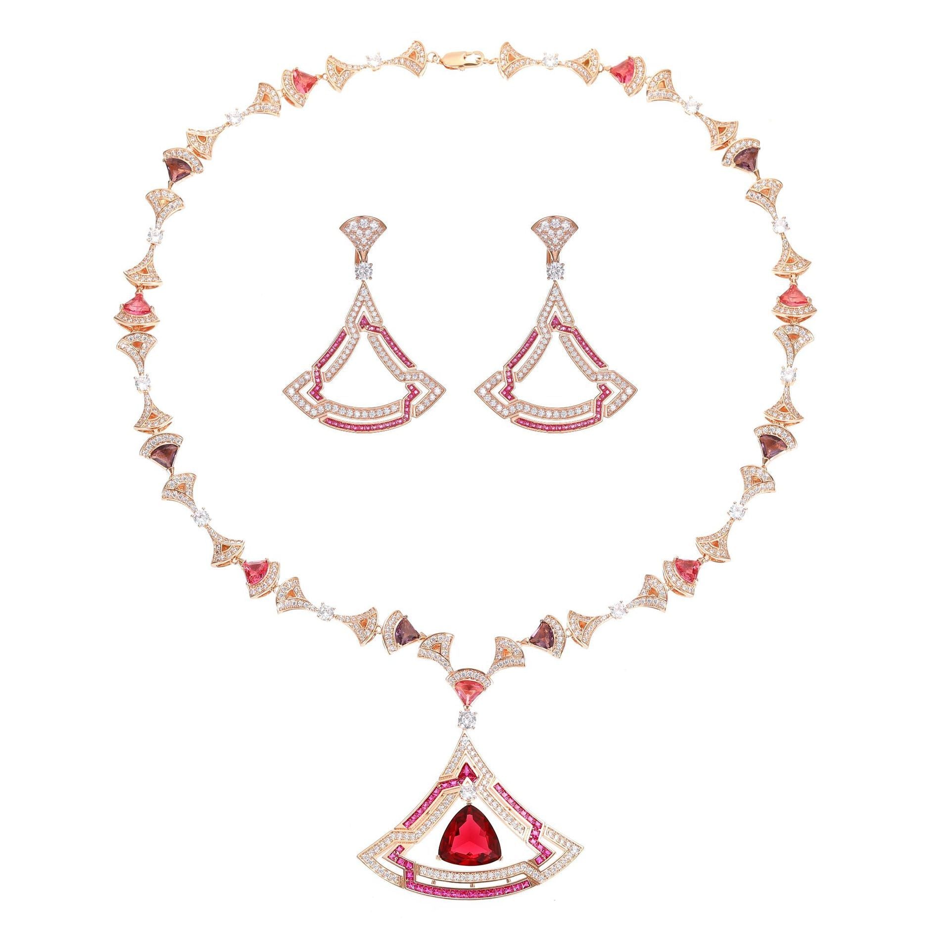 womens-triangle-micro-set-zircon-necklace-earring-set