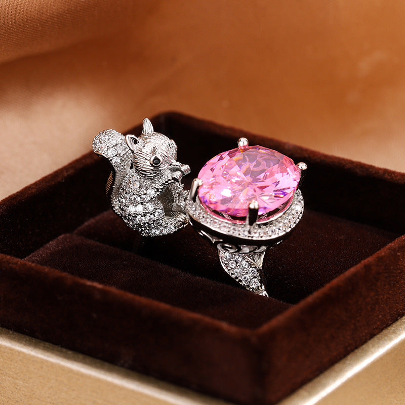 Gao Ding Colored Gems Ring