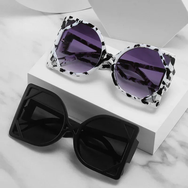 big-square-rim-sunglasses - Viexta