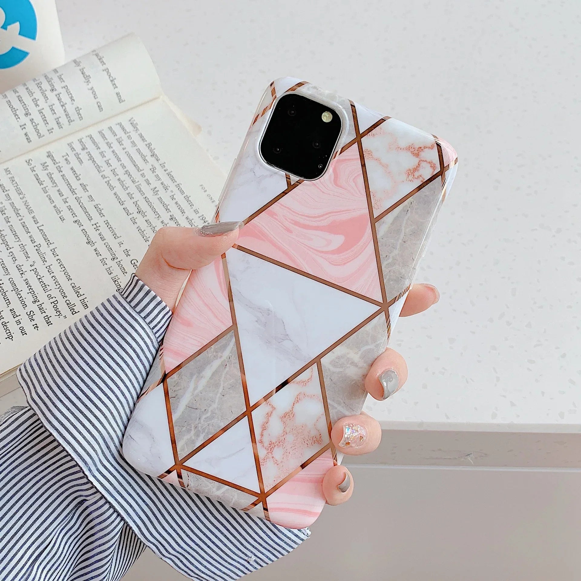Splicing Silicone iPhone Case - Viexta