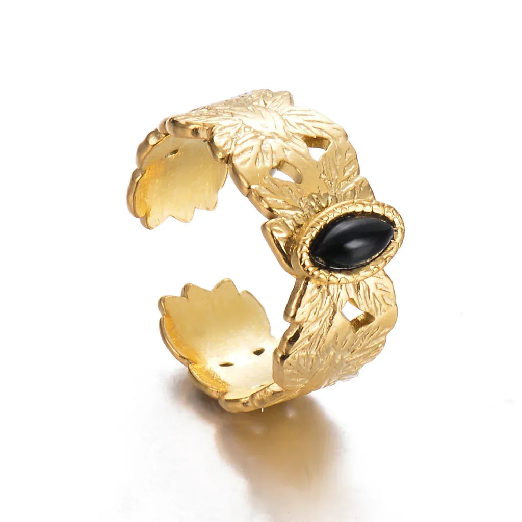 new-stainless-steel-open-ring - Viexta